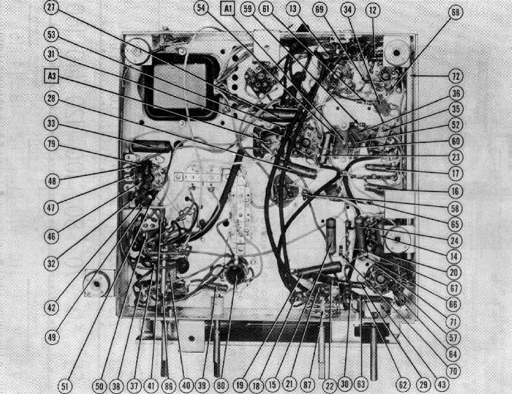 Bottom view of chassis
